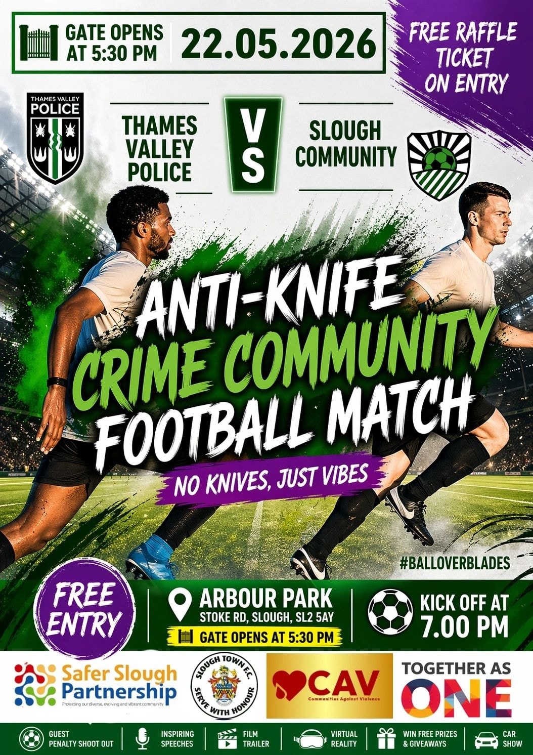 Anti-Knife Crime Community Football Match